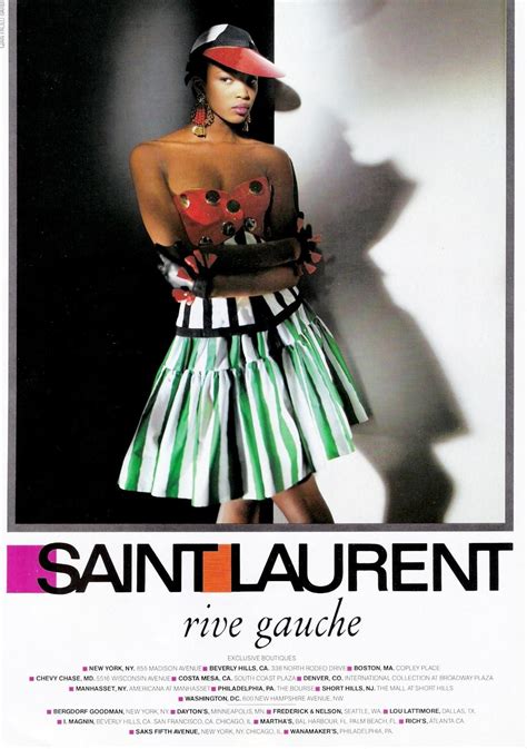 YSL Yves Saint Laurent Rive Gauche 80's Commercial 